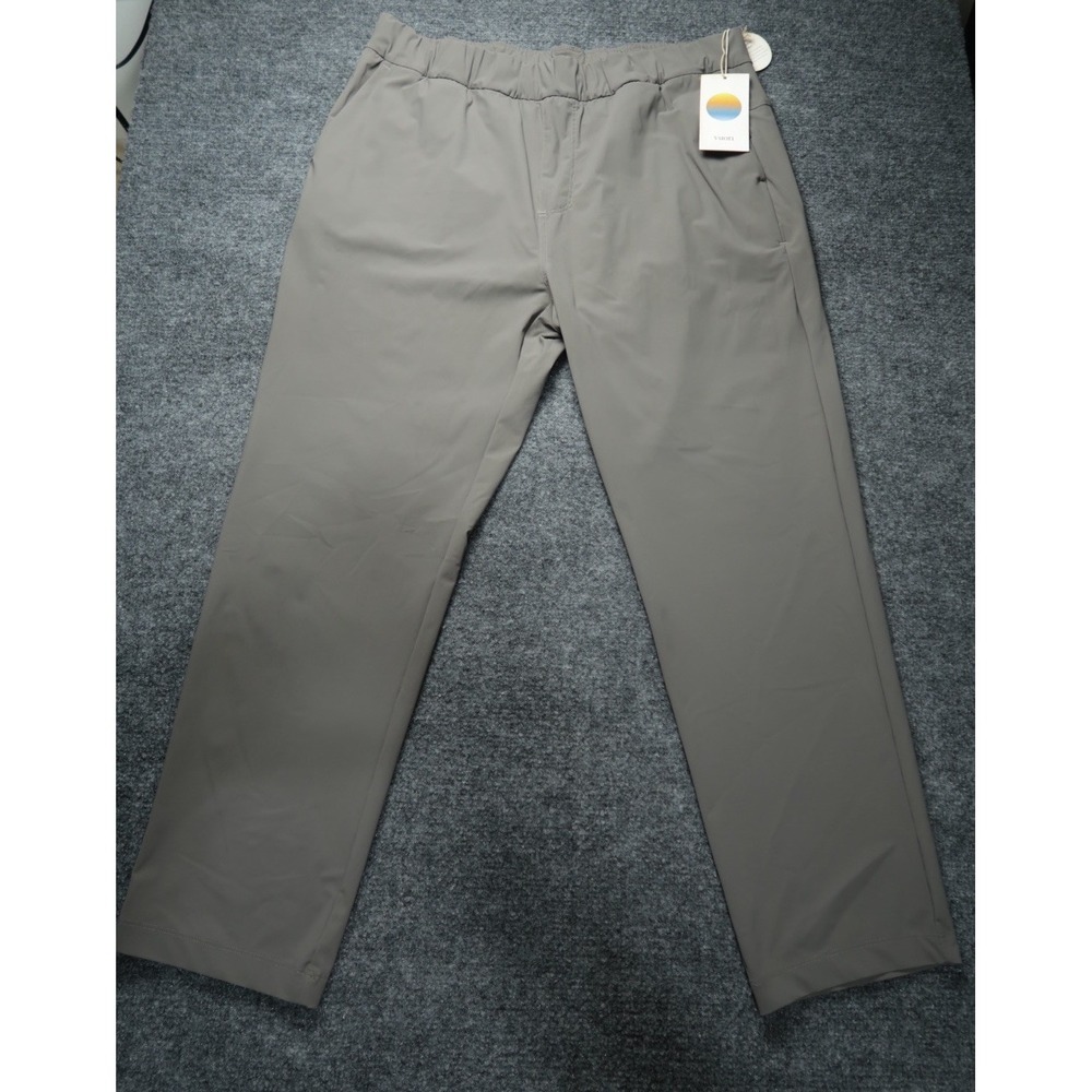 Vuori Miles Ankle Pants Chia Brown VW404 Womens Size XL New